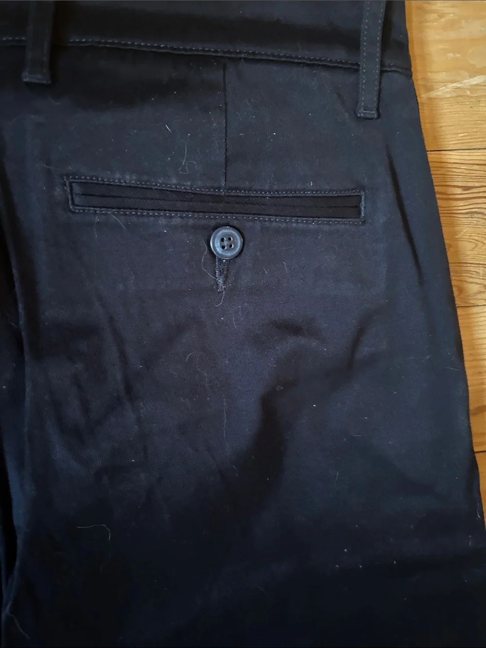 J. Crew Slim Straight Stretch Navy Pants